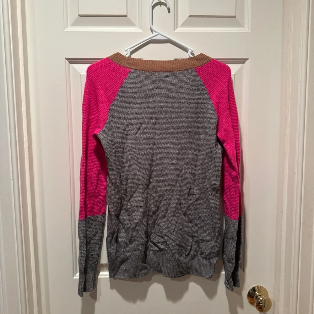 J.Crew Knit Colorblock Top - Picture 6 of 7